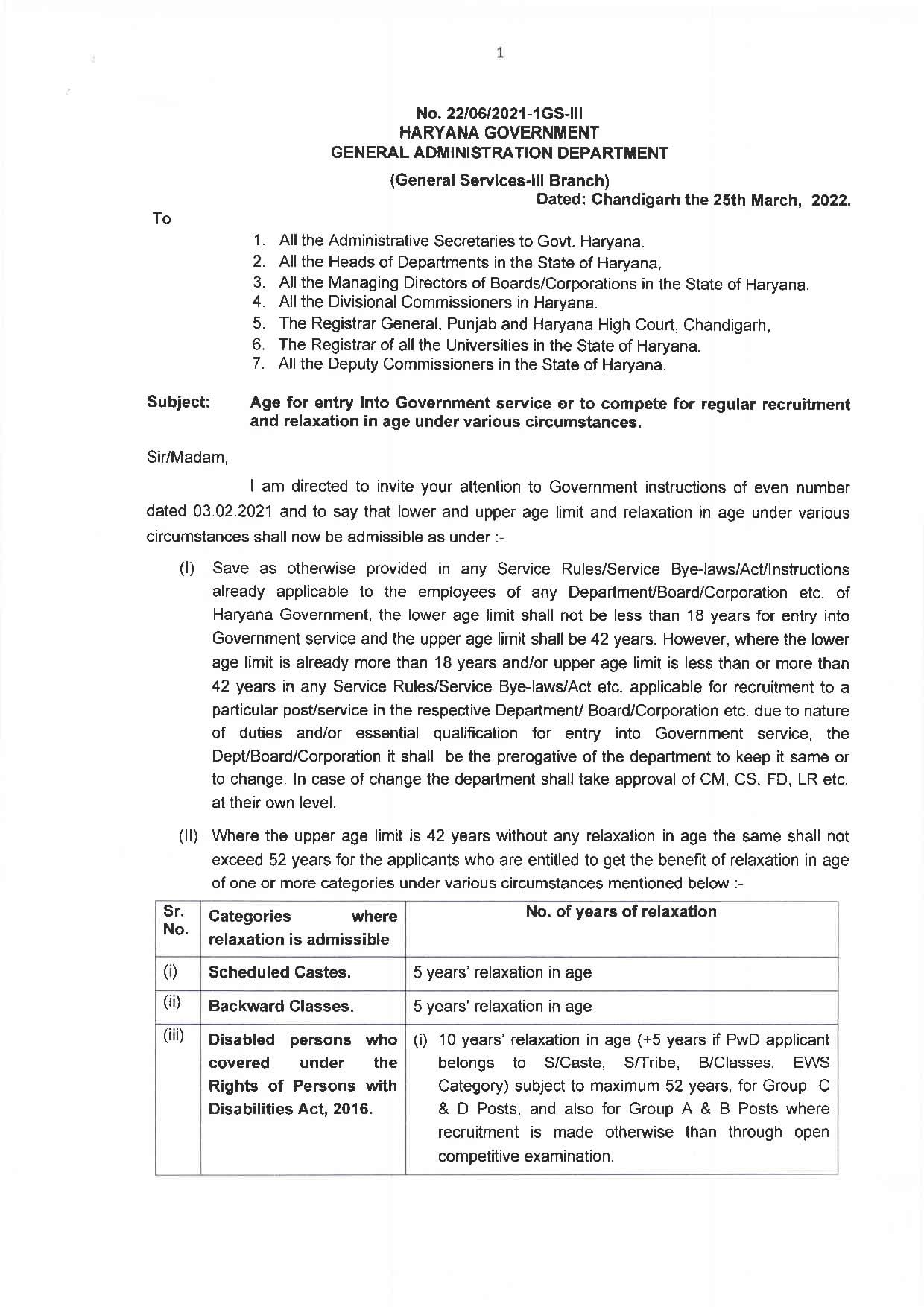 Haryana CET 2025 Notification