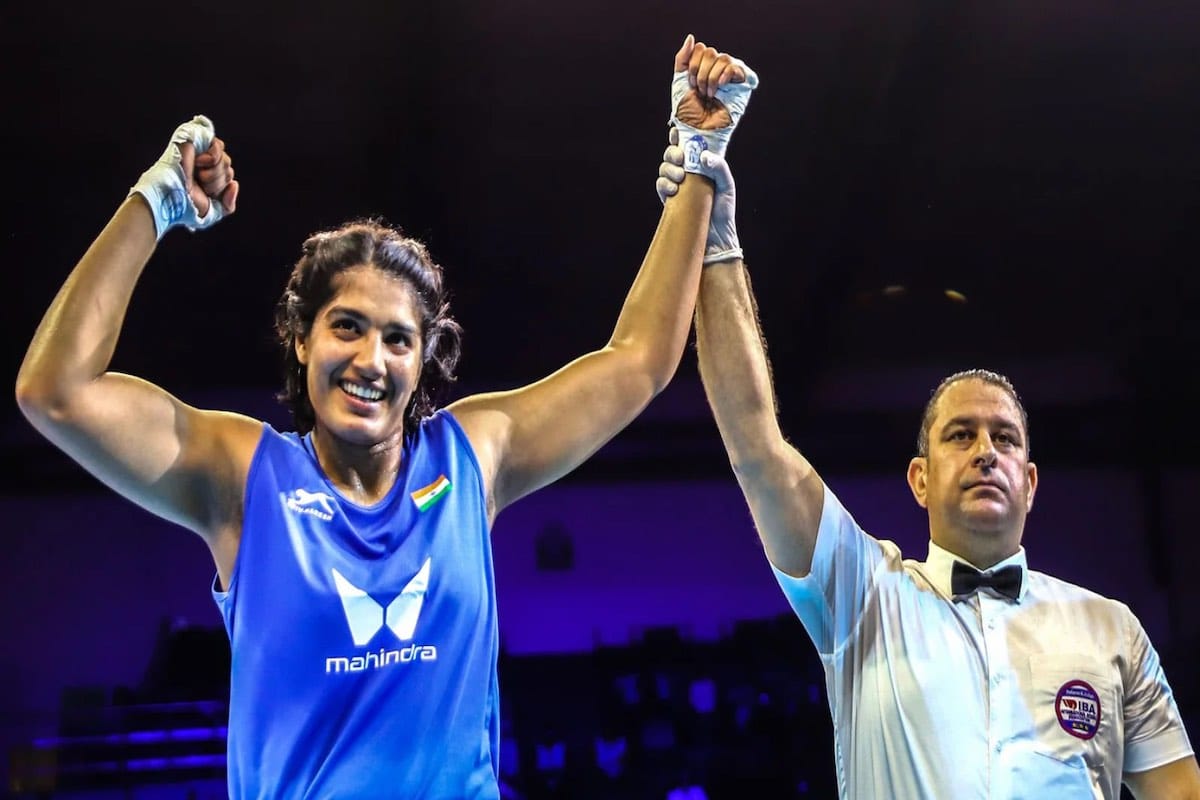 वर्ल्ड बॉक्सिंग चैंपियनशिप 2025, Haryana Girls Boxing, मीनाक्षी हुड्डा गोल्ड, जैस्मिन लेम्बोरिया, नूपुर श्योराण, पूजा बोहरा, India Boxing News, Haryana Sports News, Women Boxing India