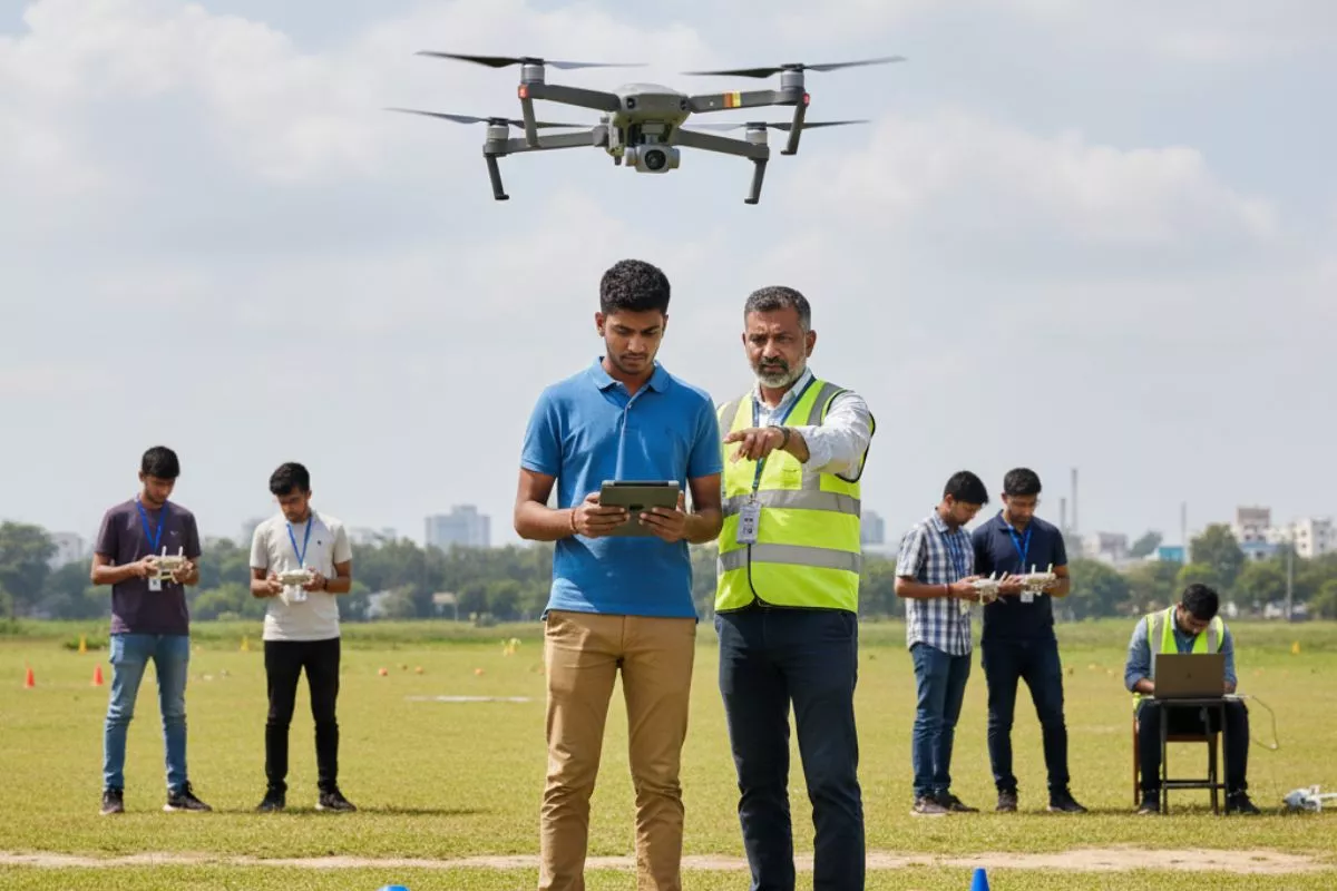 ड्रोन पायलट ट्रेनिंग
