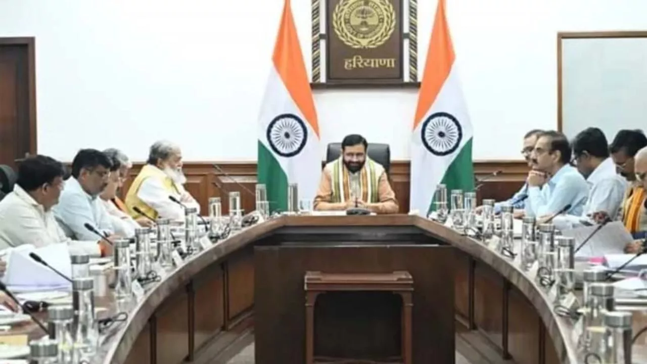 Haryana Cabinet Meeting