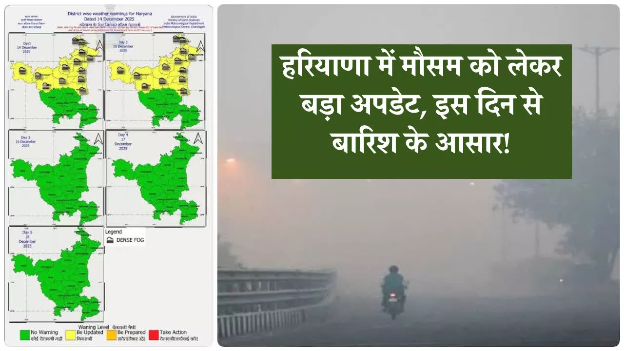 Haryana Weather Update