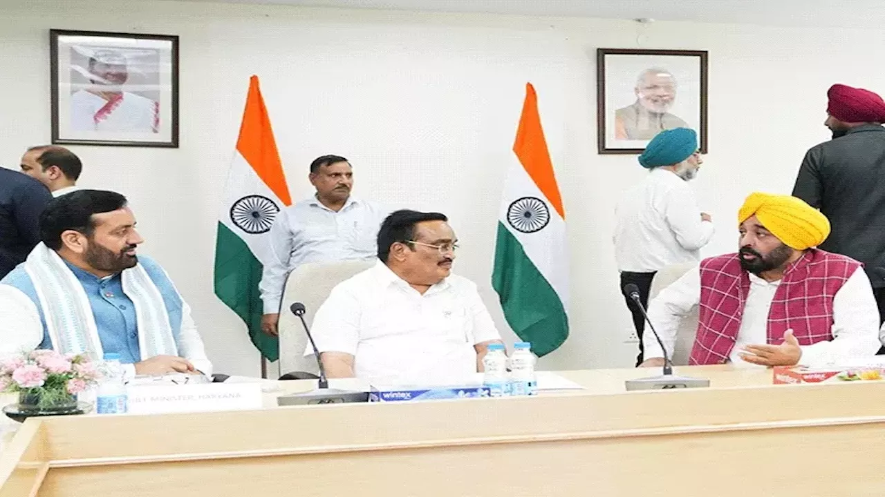 SYL Canal Dispute: चंडीगढ़ में आमने-सामने होंगे हरियाणा-पंजाब के मुख्यमंत्री, सुलह की आखिरी कोशिश?