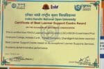Government Colleges IGNOU Study Centre Receives Best Learner Support Centre Award 696x462