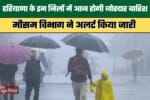 Heavy rain is expected today in these districts of Haryana