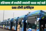 1000 new buses will be purchased in Haryana