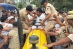 हरियाणा के हांसी में तनाव प्रदर्शनकारियों से झड़प के दौरान S 87614