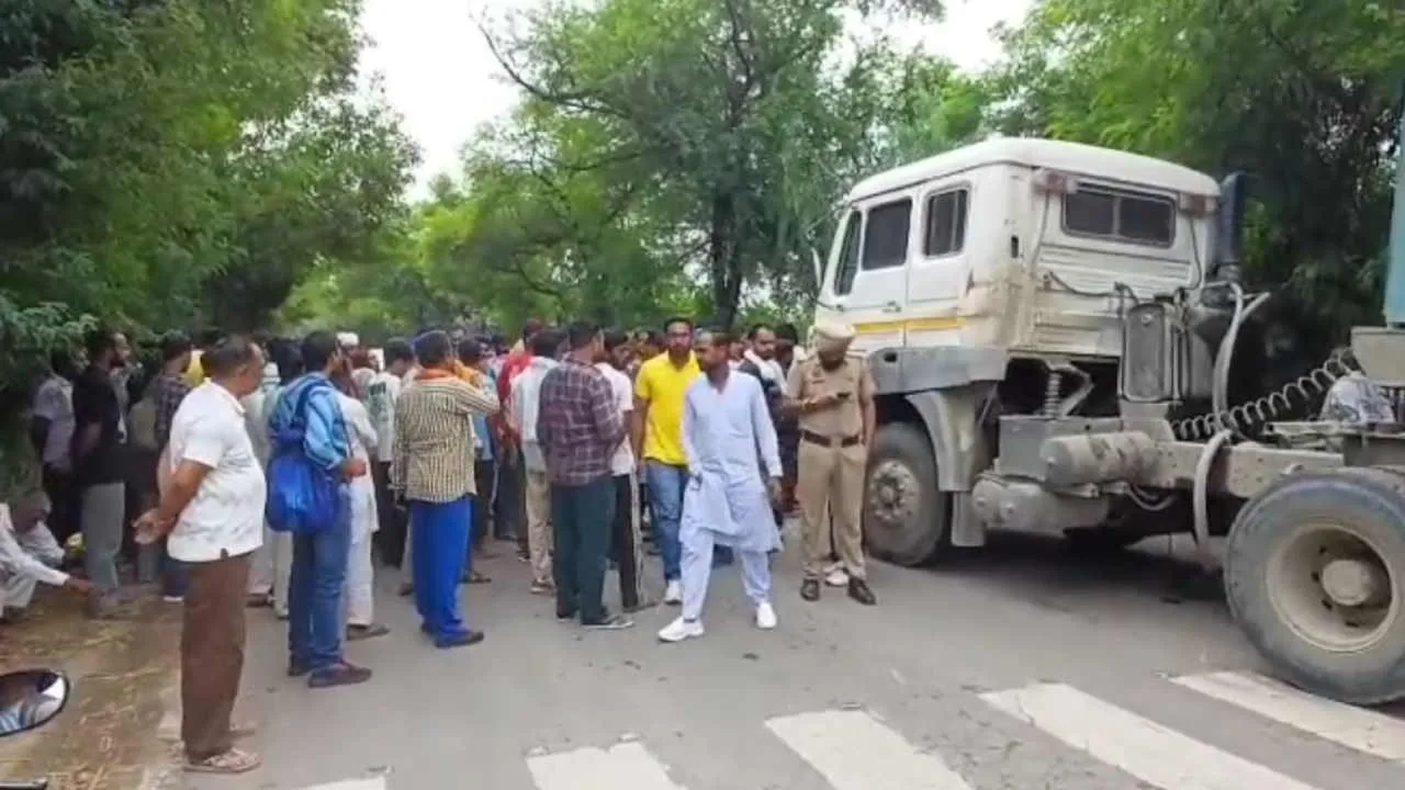 Mera Haryana 54 Haryana news शाहाबाद में तेज रफ्तार डंपर ने 25 वर्षीय युवती 89165
