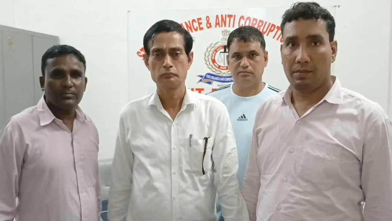Mera Haryana 49 हरियाणा के भिवानी तहसील में रिश्वतखोरी पर विजिलेंस का शिकंजा 89213